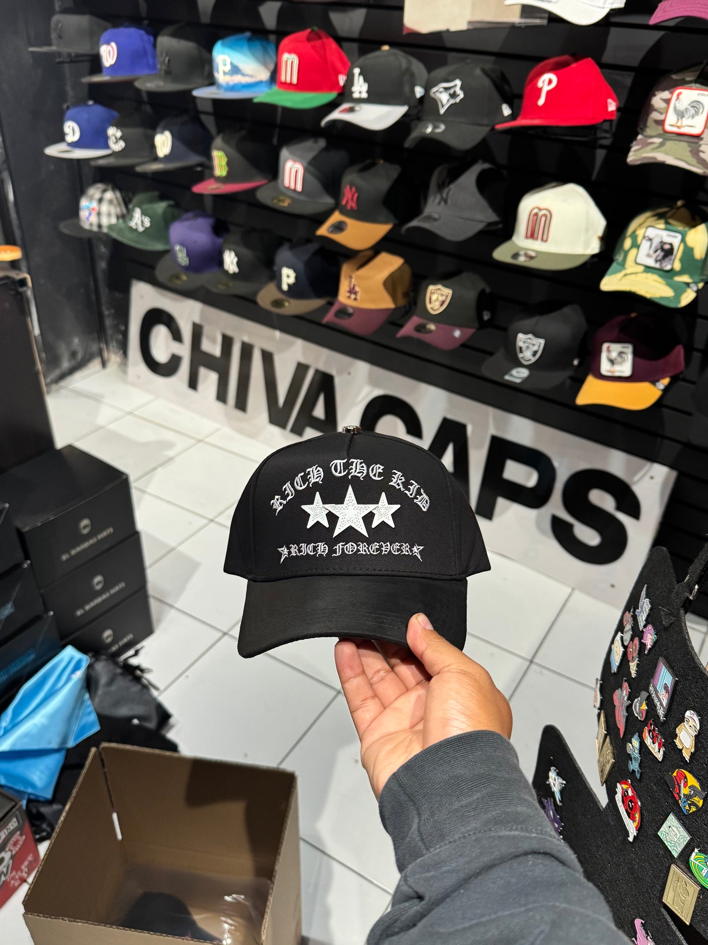 BARBAS HATS Rich the Kids