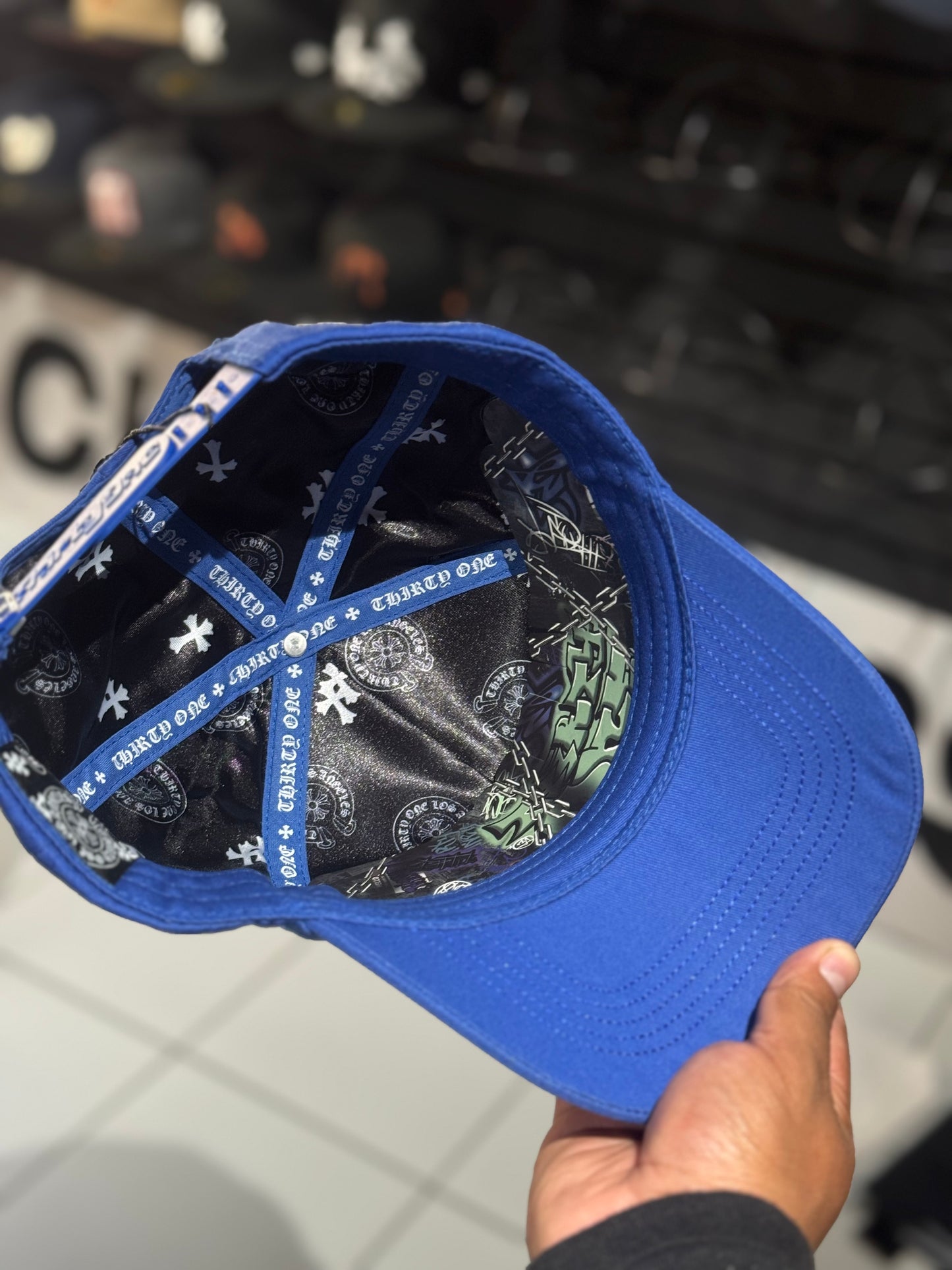 31 HATS “LA BLEU CHROME”