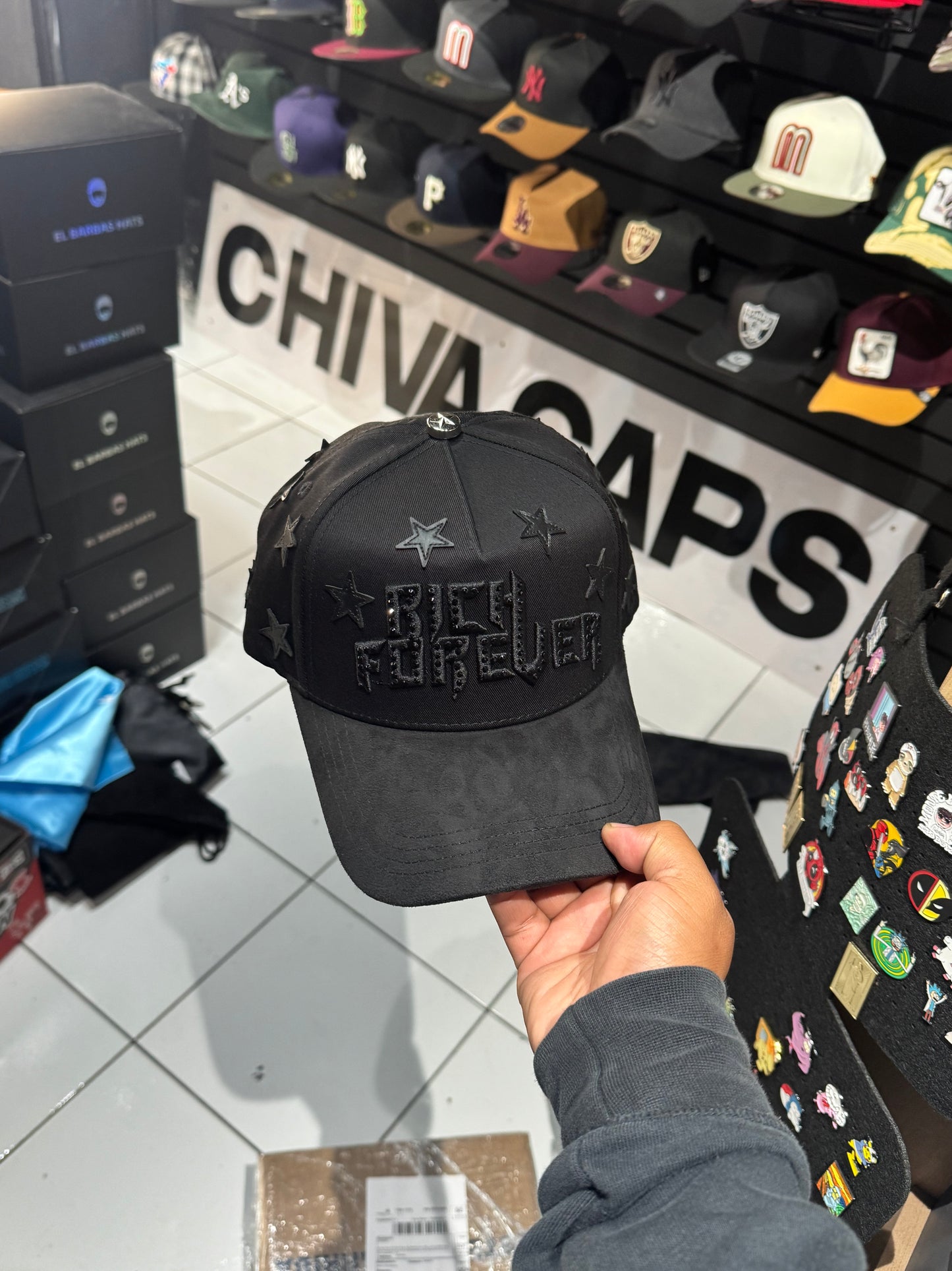 BARBAS HATS “RICH FOREVER”