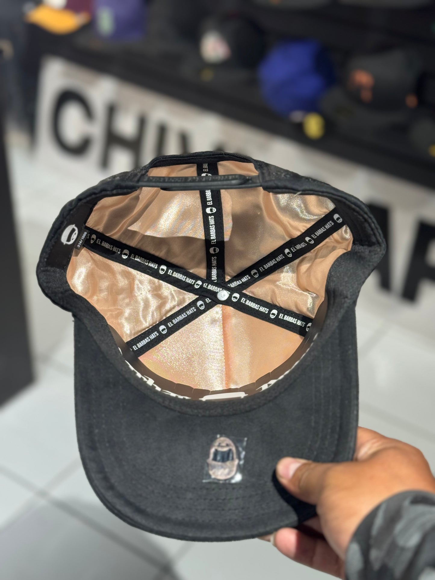 BARBAS CHROME 24k ORO