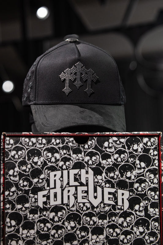 BARBAS HAT “CHROME BLACK”