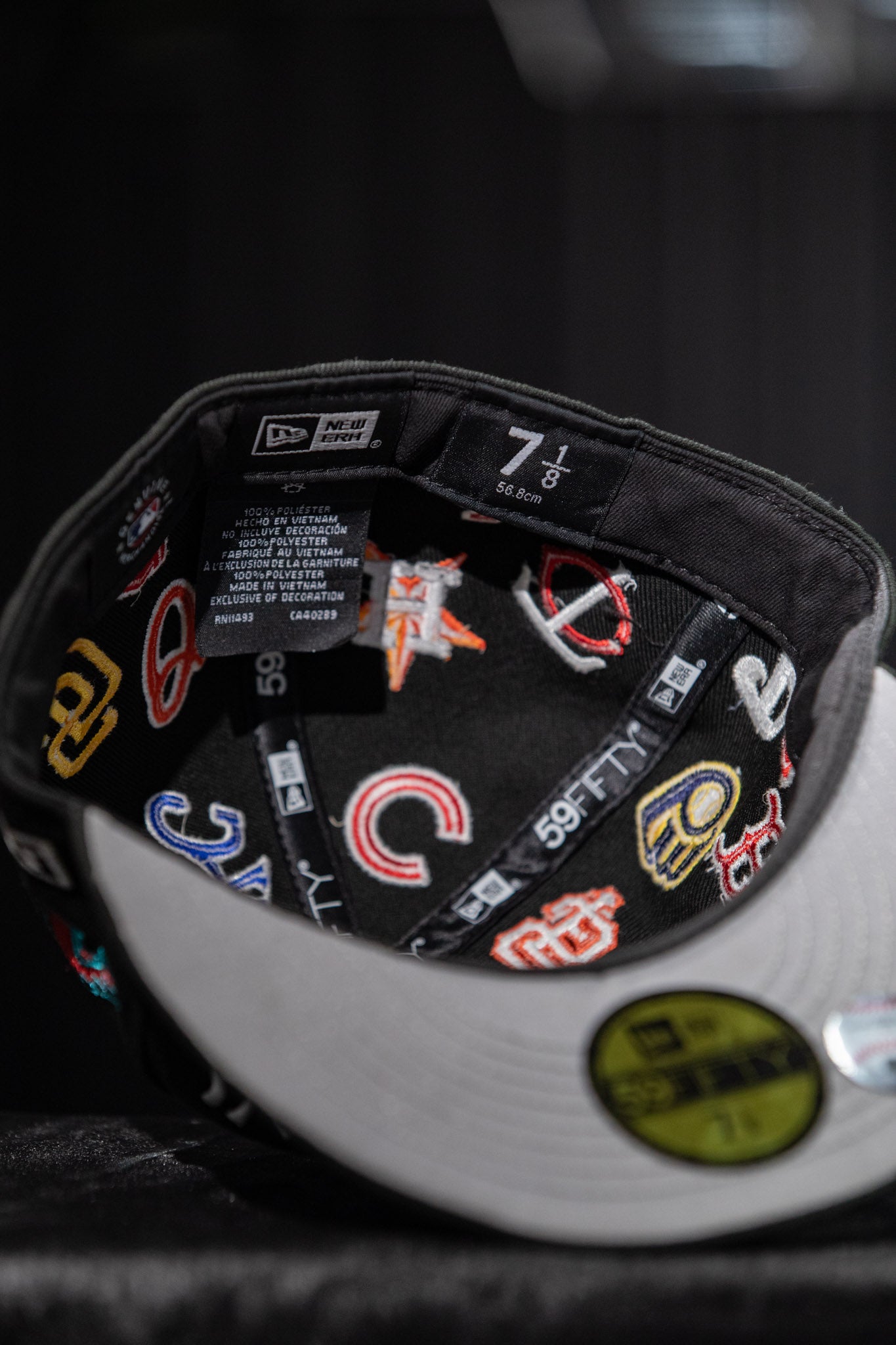 NEW ERA ALL OVER 7 1/8 ORIGINAL